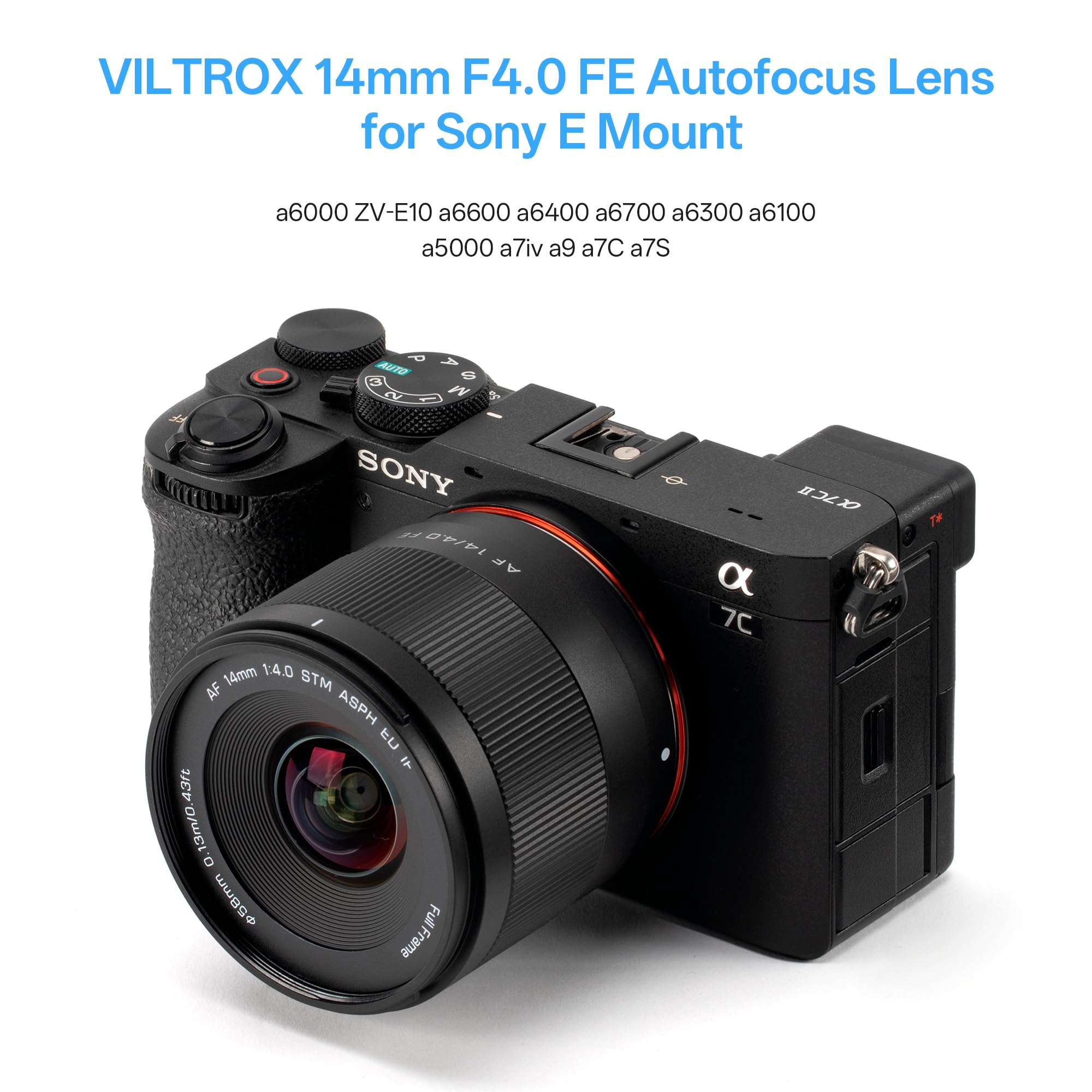 Amazon.co.jp: Viltrox AF 14mm F4.0 Air FE 超広角プライムレンズ